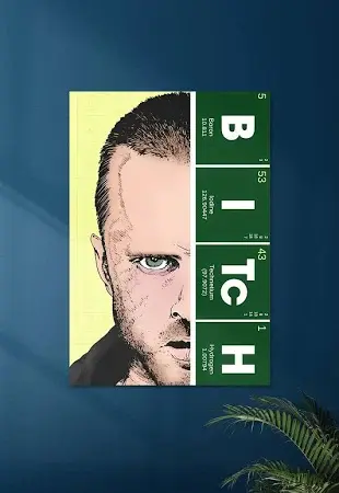 Jesse Pinkman #01  Breaking bad | Netflix | Series poster